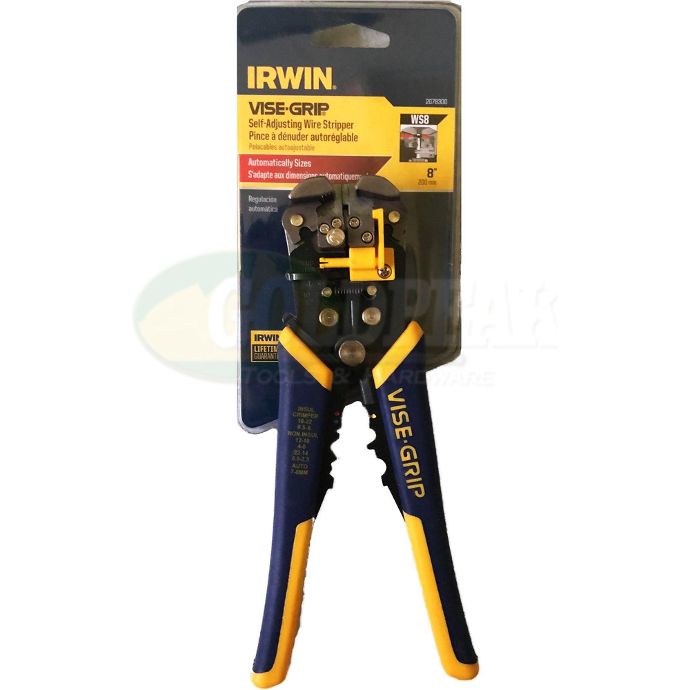Irwin Self-Adjusting Wire Stripper 8 Irwin Self-Adjusting Wire Stripper 8